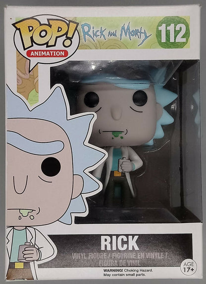 112 Rick - Rick and Morty - Box Damaged Funko POP Funko