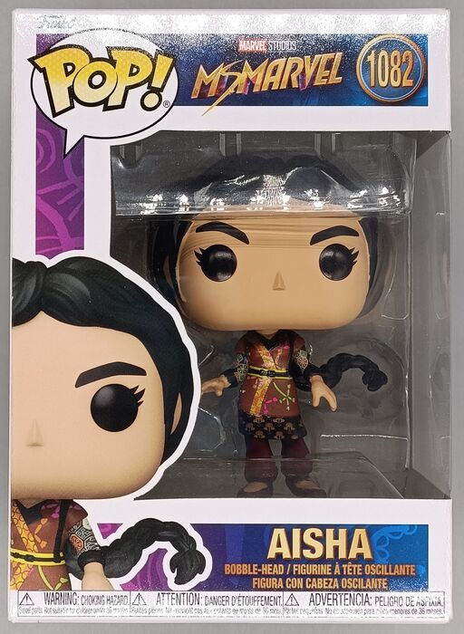 1082 Aisha - Marvel Ms. Marvel - Box Damaged Funko POP Funko