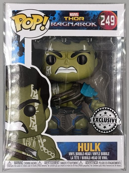 249 Hulk (No Helmet) - Marvel Thor Ragnarok Funko POP