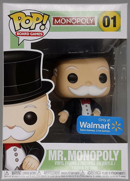 01 Mr. Monopoly - Board Games Funko POP Funko