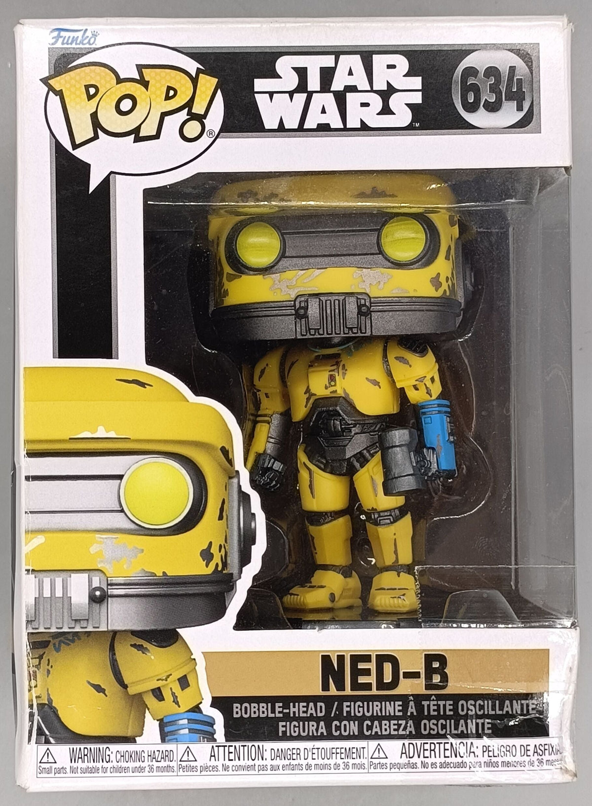 634 NED-B Star Wars Obi-Wan Kenobi - Funko POP - Box Damaged