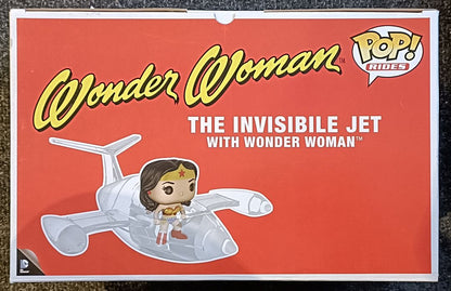 16 The Invisible Jet (w/ Wonder Woman) Rides DC Com Box Damaged Funko POP