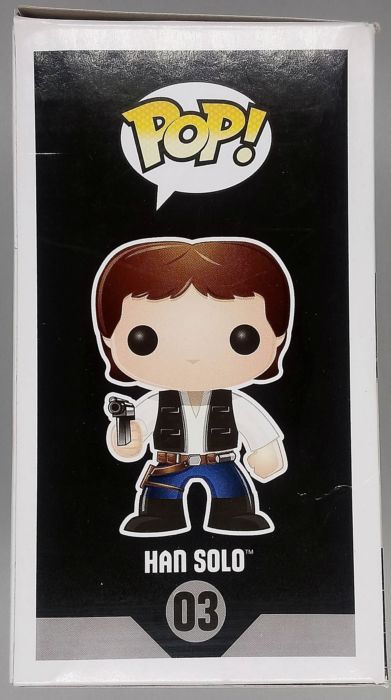 03 Han Solo (Vault Edition) - Star Wars - Box Damaged Funko POP