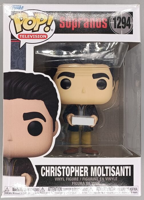 1294 Christopher Moltisanti - The Sopranos - Box Damaged Funko POP Funko