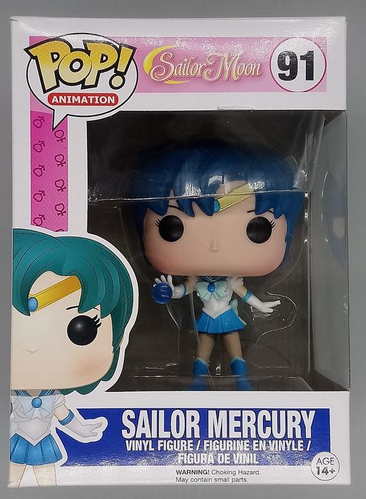 91 Sailor Mercury - Sailor Moon - Box Damaged Funko POP Funko