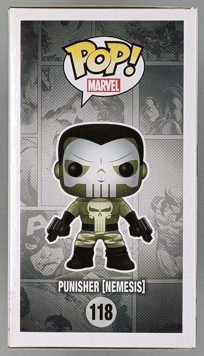 118 Punisher (Nemesis) - Marvel Funko POP
