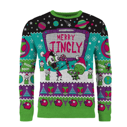 Invader Zim Christmas Jumper (Size XL)