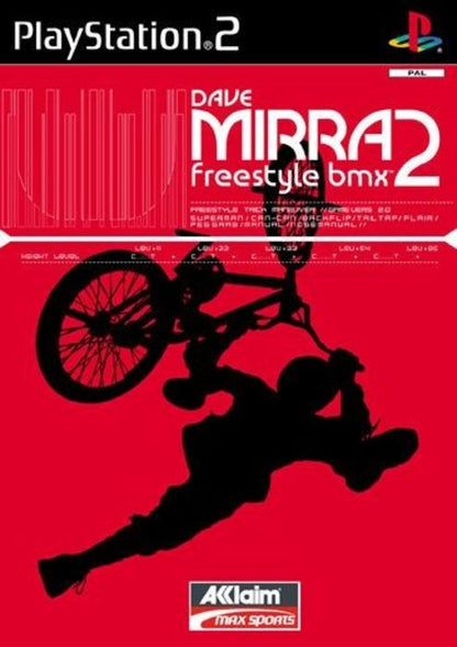 Dave Mirra Freestyle BMX 2 for Sony PlayStation 2 (PS2) Sony