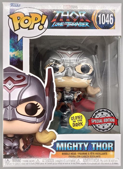 1046 Mighty Thor - Glow - Marvel Thor Love & Thunder Funko POP