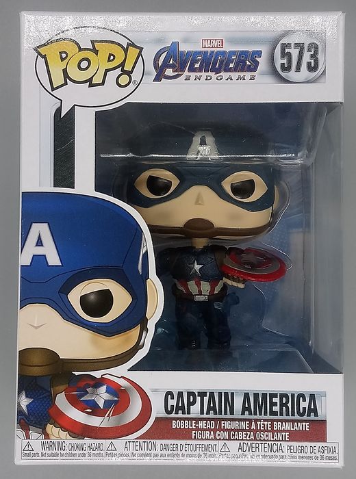 573 Captain America Mj�lnir & Broken Shield Marvel Avengers Funko POP