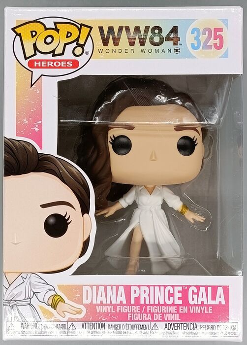 325 Diana Prince Gala - DC - Wonder Woman WW84 - Box Damaged Funko POP Funko