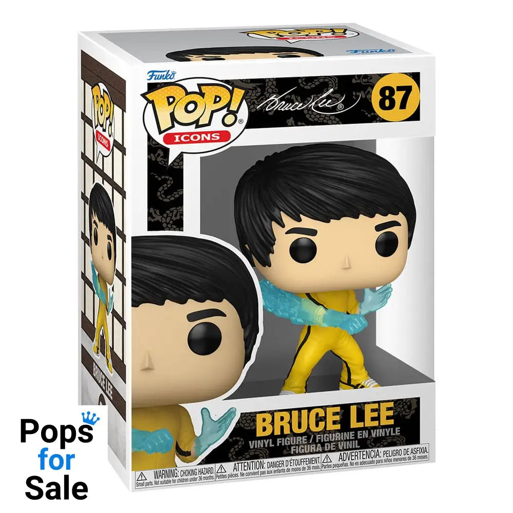 87 Bruce Lee - Bruce Lee - Icons Funko POP - Brand New