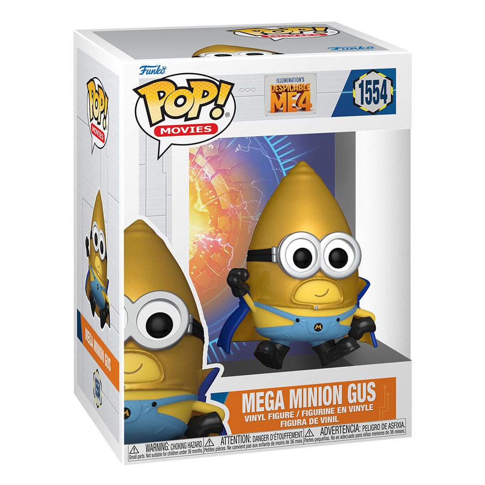 1554 Mega Minion Gus - Despicable Me 4 Funko POP - Brand New