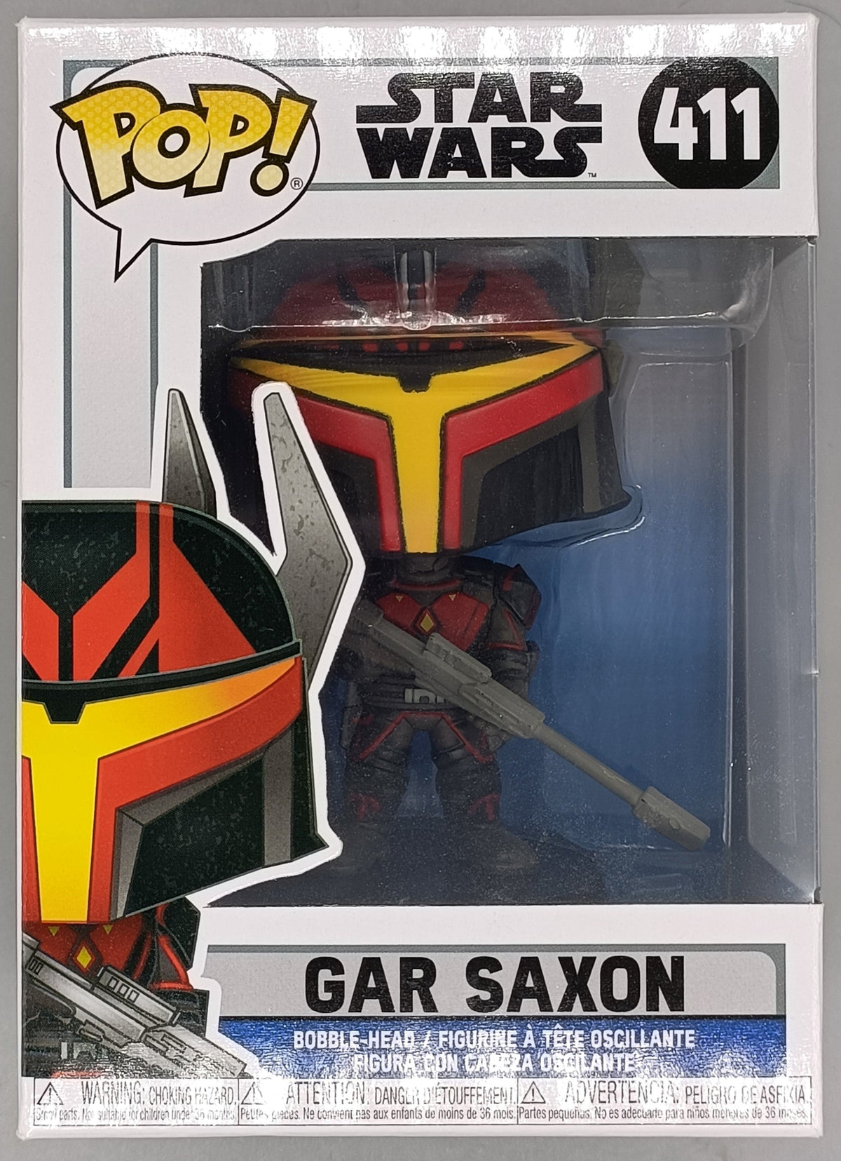 411 Gar Saxon - Star Wars Clone Wars - Box Damaged Funko POP Funko