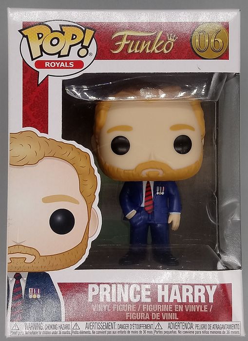 06 Prince Harry - Royals - Funko POP - Box Damaged