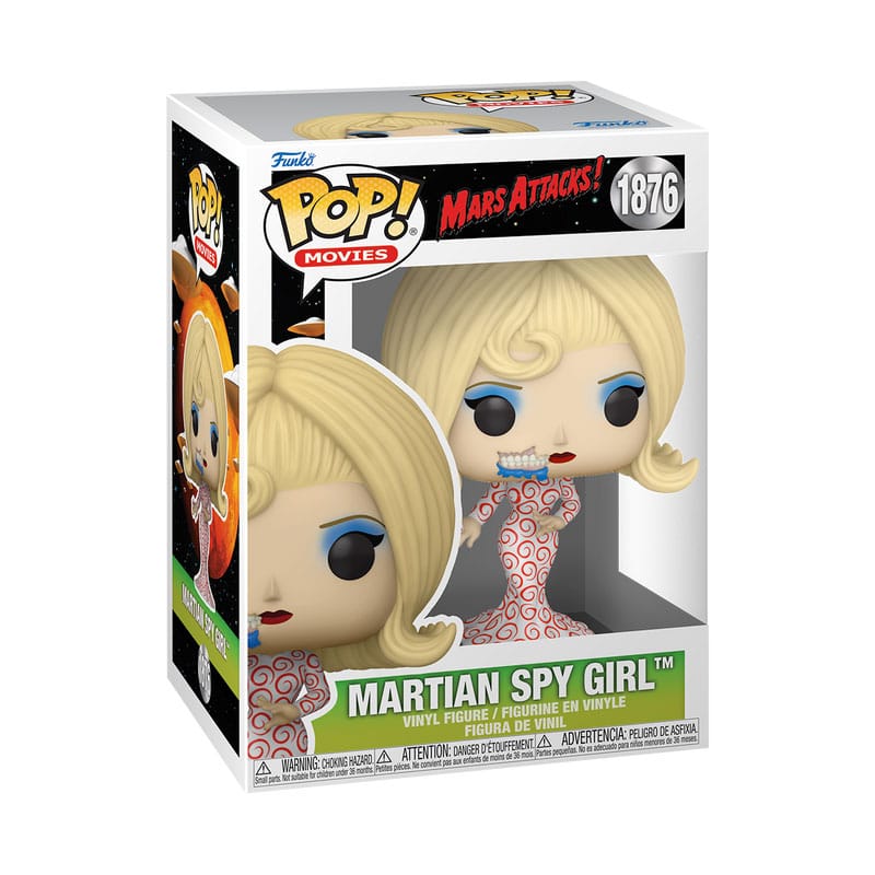 1876 Martian Spy Girl - Mars Attacks Funko POP - Brand New