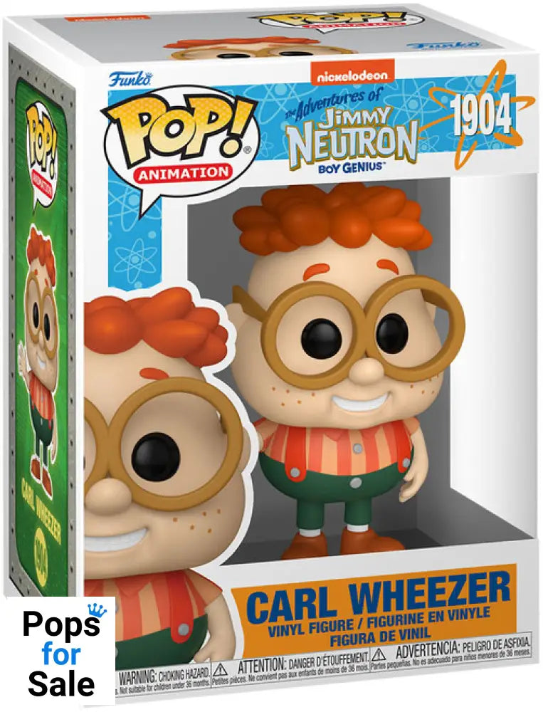 1904 Carl Wheezer - Jimmy Neutron Funko POP Funko